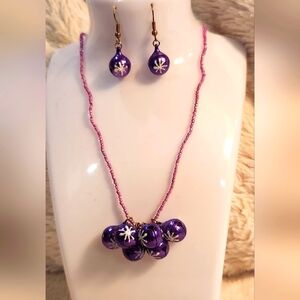 Jingle Bells Earings & Necklace Sets